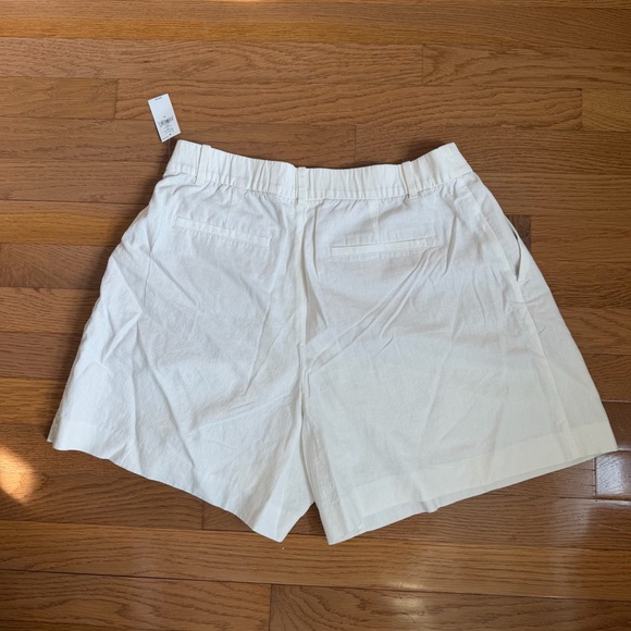 NEW GAP Women's Linen White Shorts - Picture 5 of 6